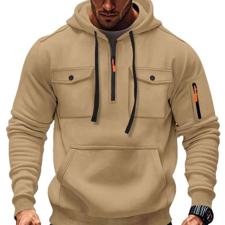 Herren Funktions Hoodie mit praktischen Taschen Echoarchiv