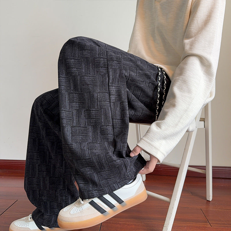 Herren moderne Freizeit-Hosen mit grafischem Muster Echo Archive