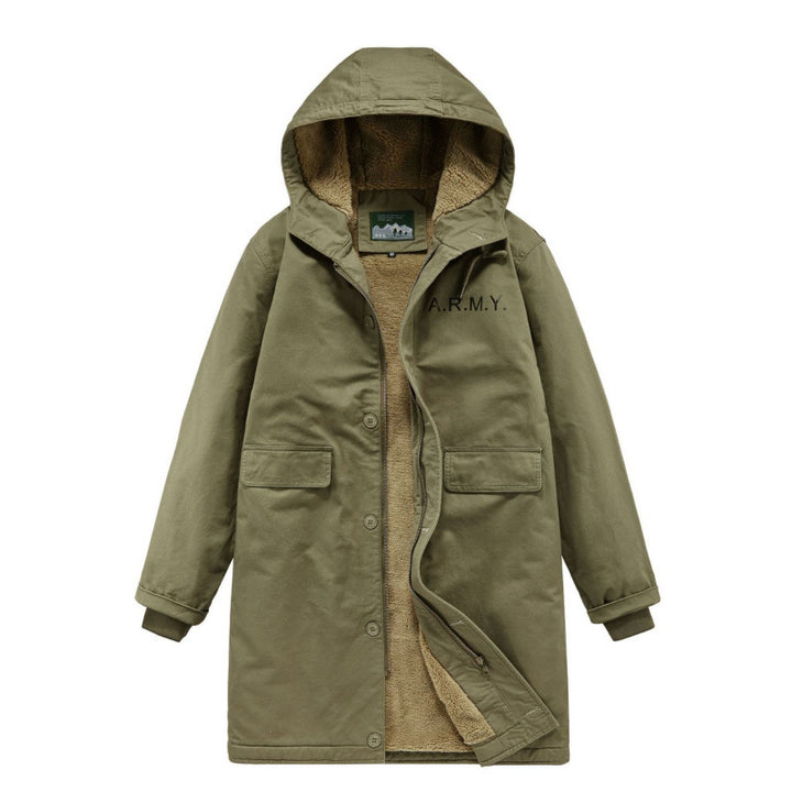 Herren Lange Parkajacke Echo Archiv