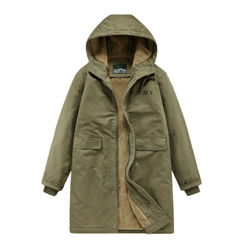 Herren Lange Parkajacke Echo Archiv