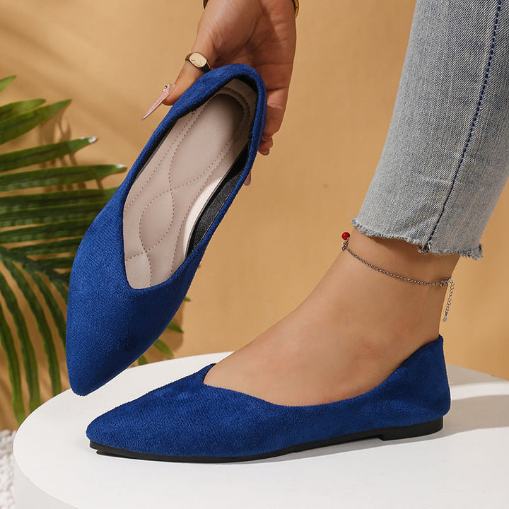 Damen elegante Ballerinas mit spitzer Zehenpartie und ultraleichter Sohlenkonstruktion Echoarchiv