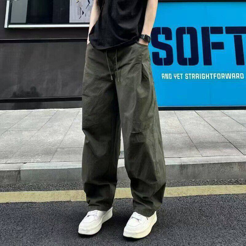 Herren Lässige Weitgeschnittene Hose Echoarchiv