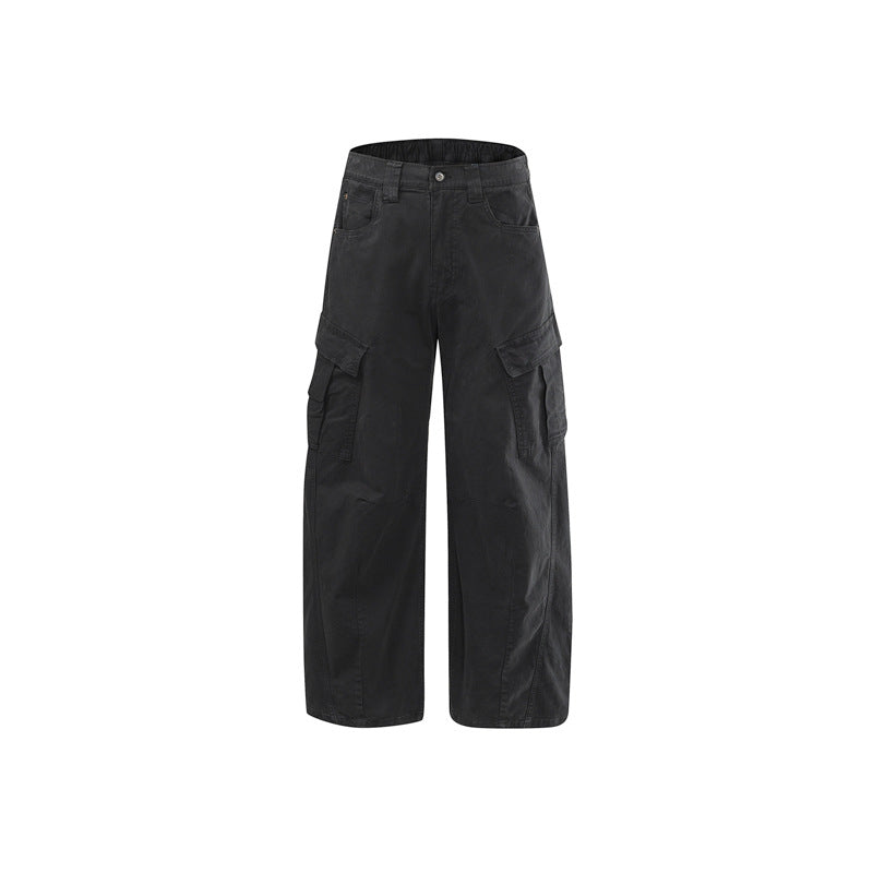 Damen Weite Baumwoll‑Cargo‑Culotte mit Multifachtaschen Echo Archiv