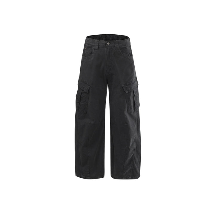 Damen Weite Baumwoll‑Cargo‑Culotte mit Multifachtaschen Echo Archiv
