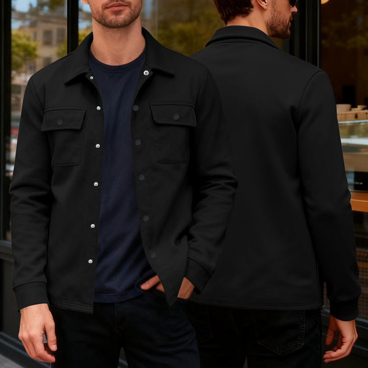 Herren Moderne Überziehjacke mit praktischen Taschen Echoarchiv
