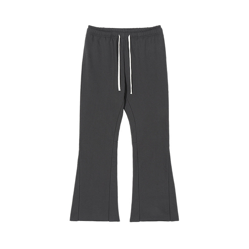 Damen Schlag-Sweathose aus French-Terry mit elastischem Bund und dekorativen Teilnähten Echo Archiv