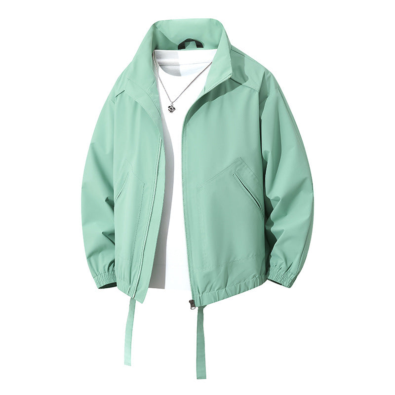 Herren leichte Freizeitjacke mit elastischen Bündchen und praktischen Taschen Echoarchiv