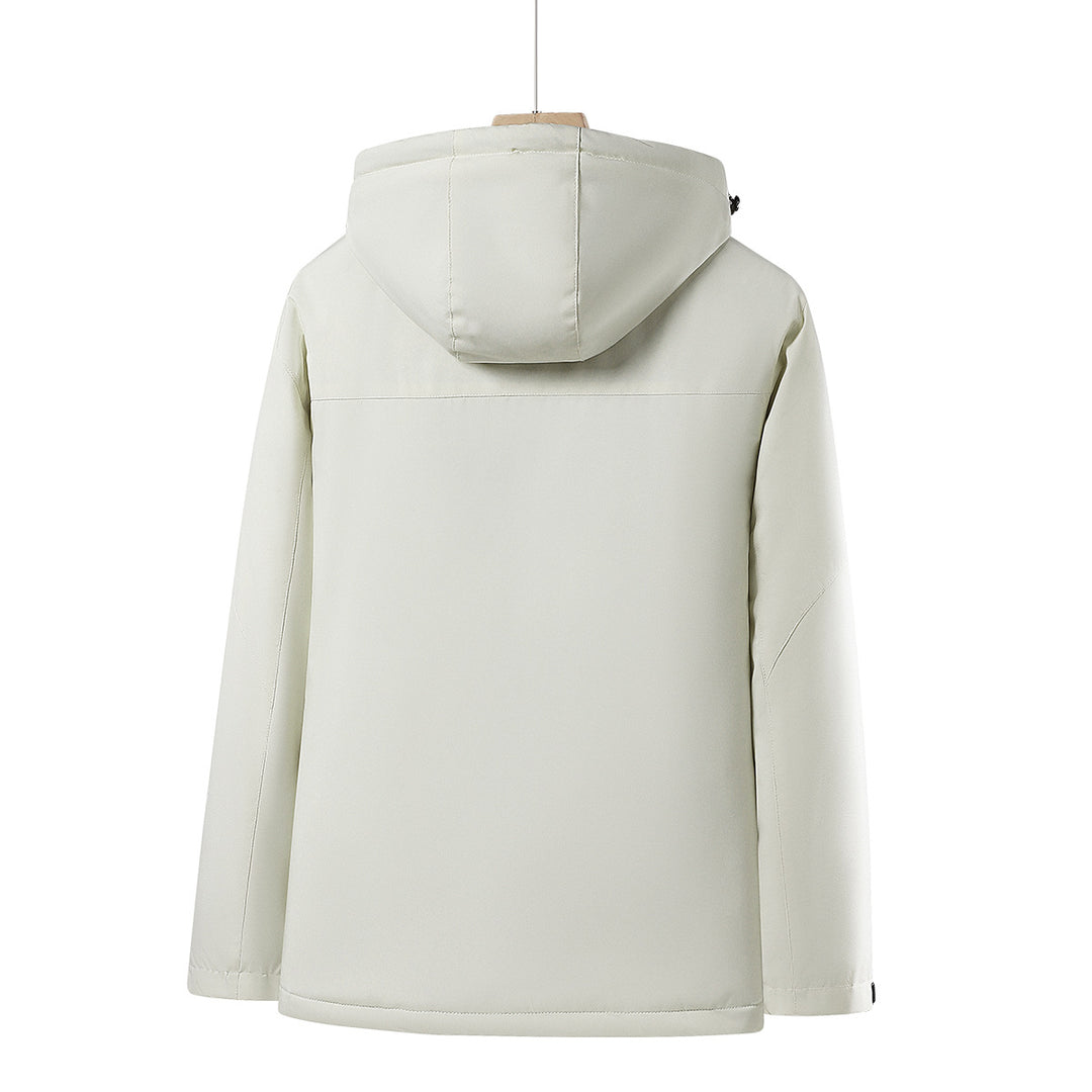 Herren Funktionsjacke mit isolierender Füllung und praktischem Kapuzen-Design Echoarchiv