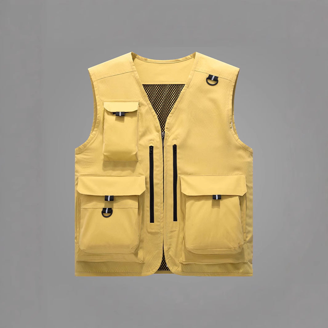 Herren Multifunktionale Outdoor-Weste mit zahlreichen Taschen Echo Archiv