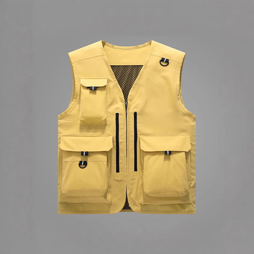 Herren Multifunktionale Outdoor-Weste mit zahlreichen Taschen Echo Archiv