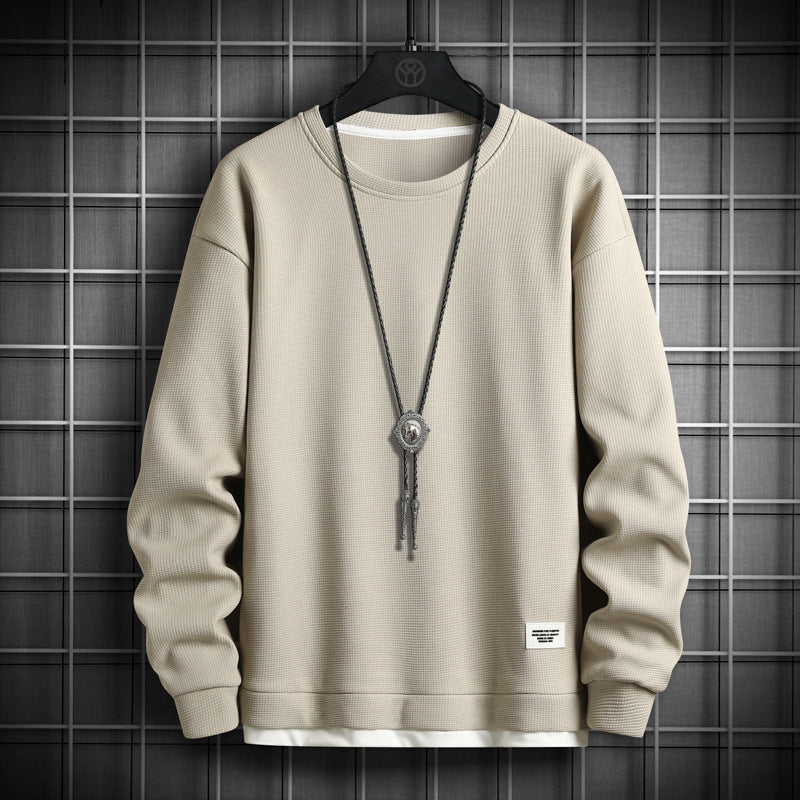 Herren lässiger Sweatshirt mit strukturiertem Stoff und modernem Schnitt Echoarchiv
