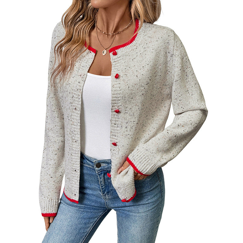 Damen Kuschelige Strickjacke mit Knopfdetails Echo Archiv