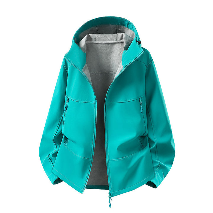 Damen Leichte wasserabweisende Übergangsjacke Echo Archiv
