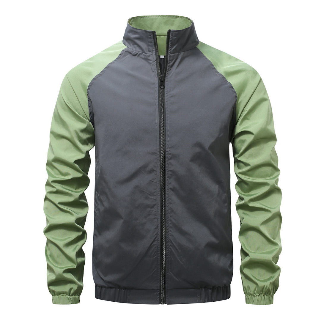 Herren leichte Funktionsjacke mit schützendem Stehkragen Echoarchiv