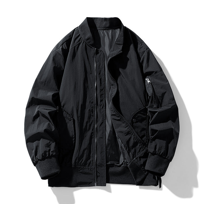 Herren Sportliche Bomberjacke Echo Archiv