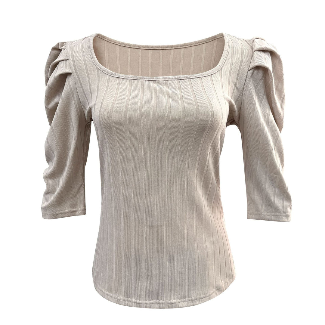 Damen Rock mit asymmetrischen fransigen Details und eleganter Spitzenborte – Rosévia
