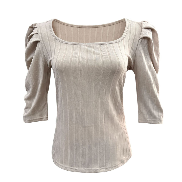 Damen Rock mit asymmetrischen fransigen Details und eleganter Spitzenborte – Rosévia