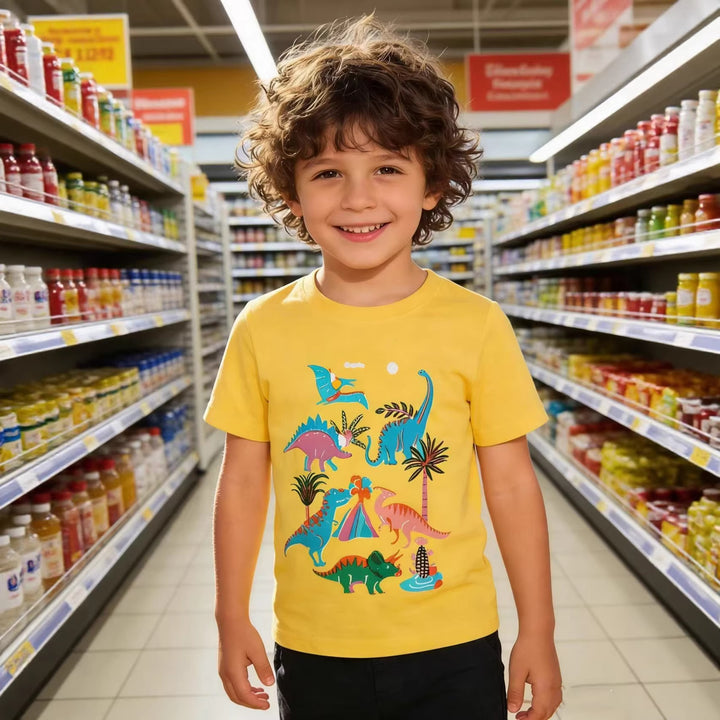 Jungen T-Shirt mit aufregendem Dinosaurier-Design Echo Archiv