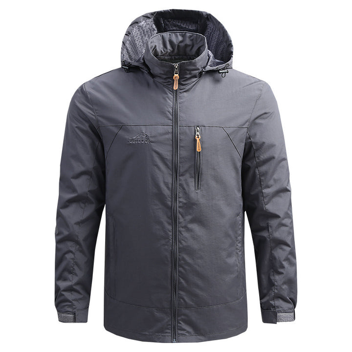 Herren Hochleistungs-Windjacke mit praktischen Taschen Echo Archiv