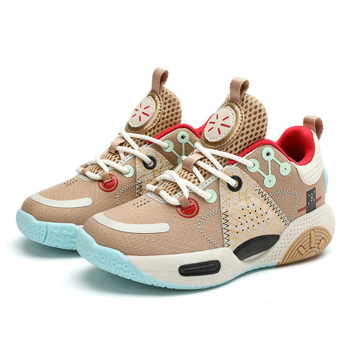 Damen Colorblock-Sneaker mit atmungsaktivem Mesh und gepolsterter Komfortsohle – Névara