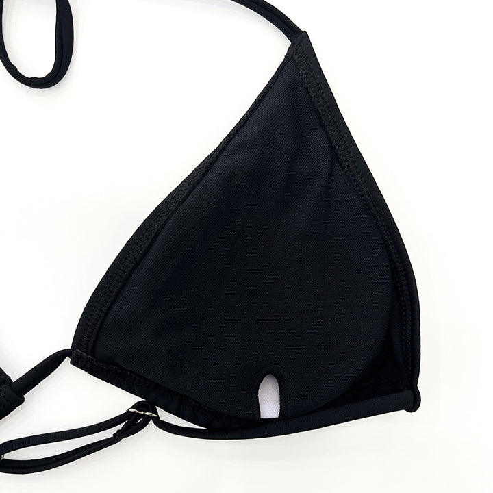 Damen Sportliches Badeoberteil mit langem Arm und hohem Bund Echo Archiv