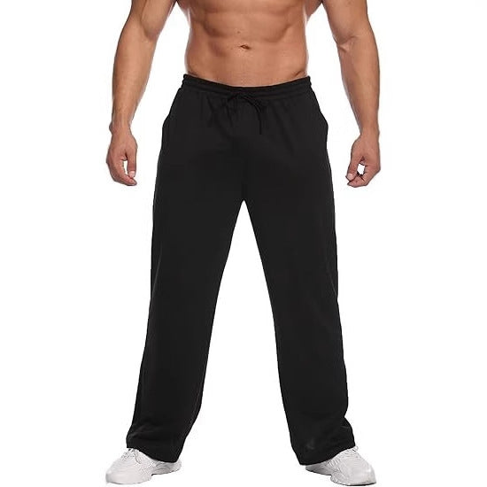 Herren bequeme Sporthose mit elastischem Bund und seitlichen Taschen Echoarchiv