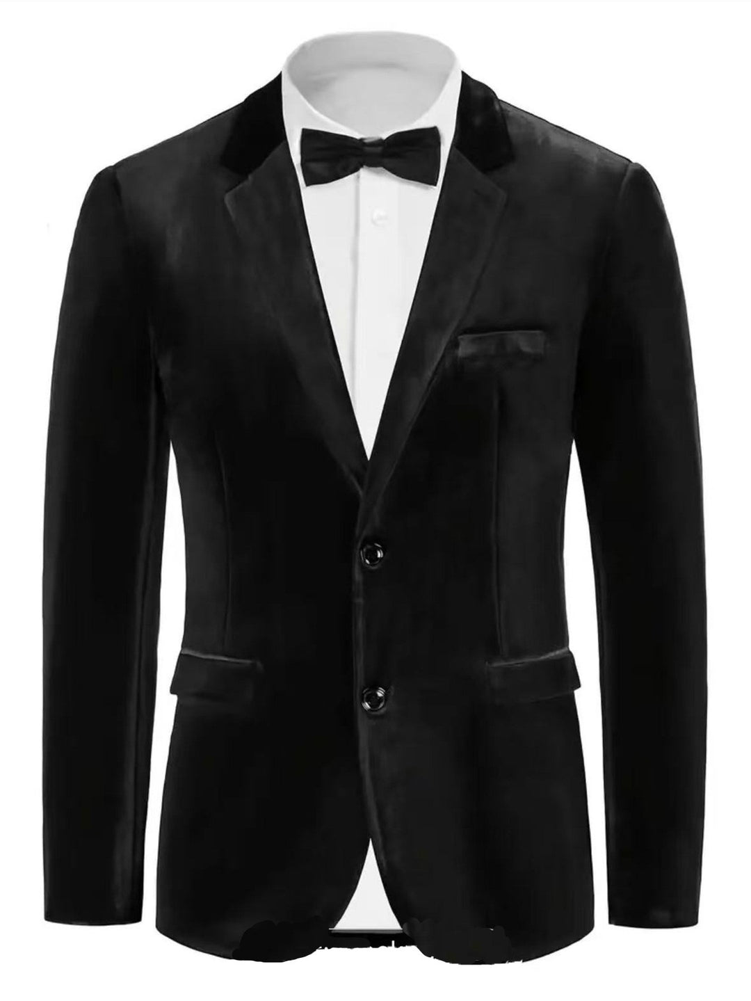 Herren edler Samt Blazer mit Finesse Echoarchiv