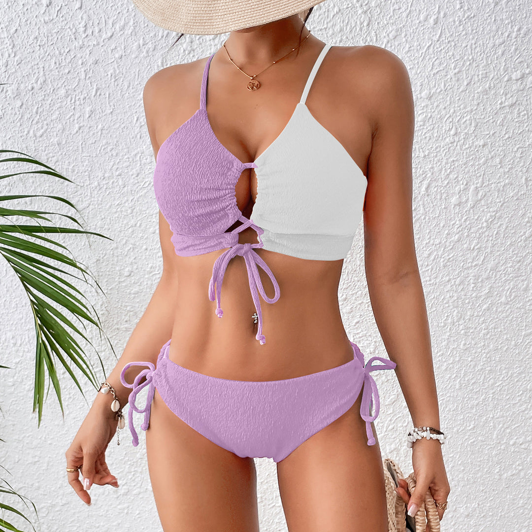 Damen Bikiniset mit verstellbarem Oberteil und modischem Cut-Out Echo Archiv