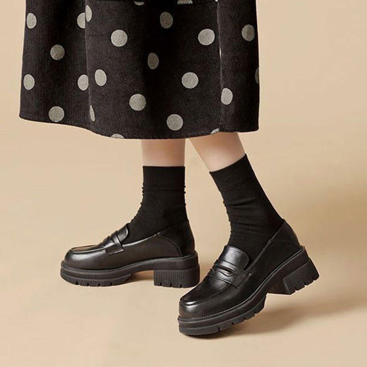 Damen Elegante und bequeme Loafer von hochwertigem Leder Echoarchiv