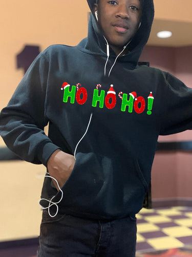 Herren Hoodie mit festlichem Schriftzug Echoarchiv