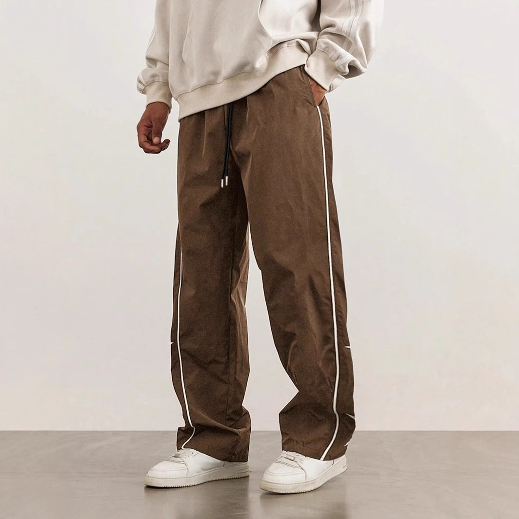 Herren Sportliche Freizeithose mit seitlichen Aplikationen Echoarchiv