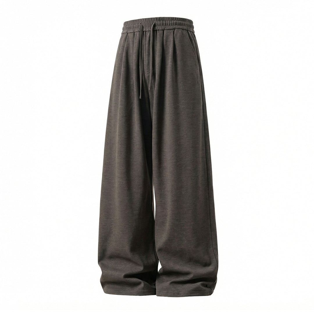 Unisex Extraweite Jersey-Palazzohose mit hohem elastischem Bund, Tunnelzug und fließender Weite Echo Archiv