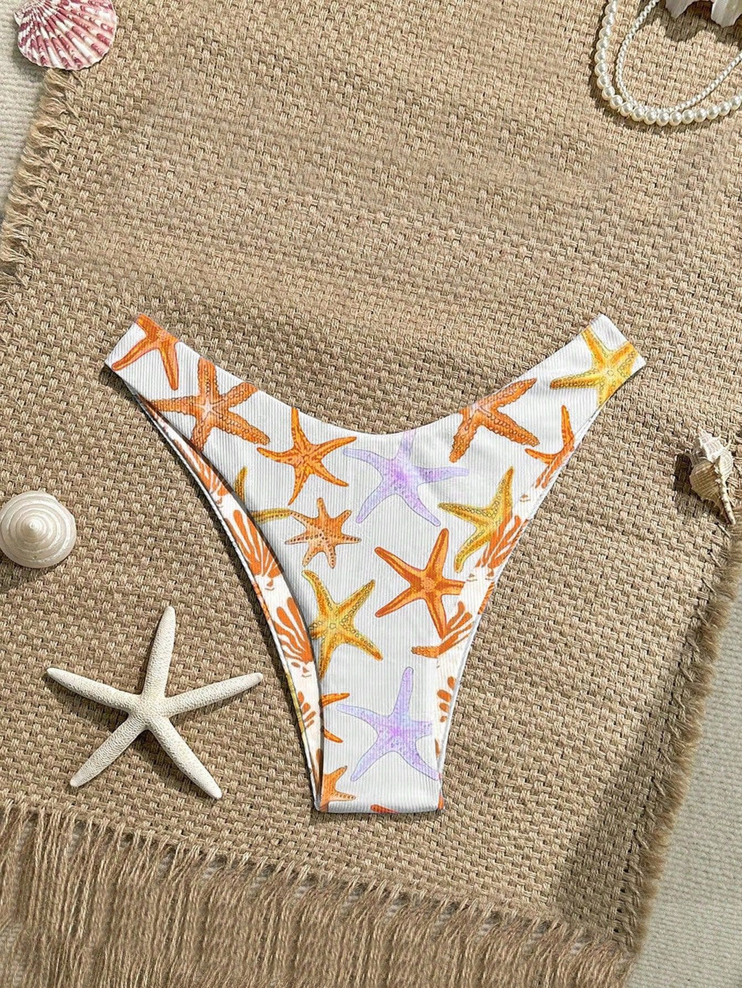 Damen Triangel-Bikini mit maritimem Sternenmuster Echo Archiv