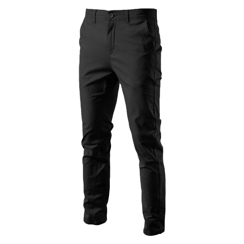 Herren Chinohose mit schmaler Passform und elastischem Bund Echoarchiv