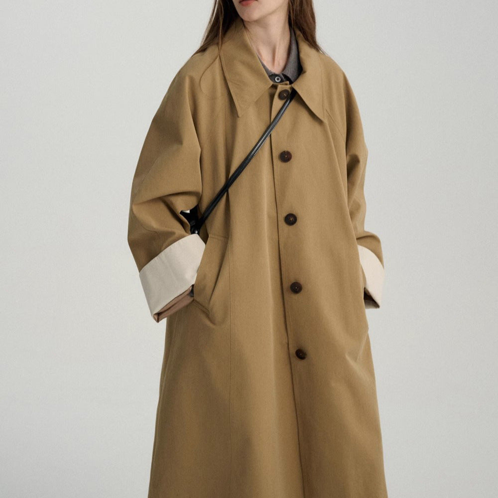 Damen Übergroßer City-Trenchcoat Echoarchiv