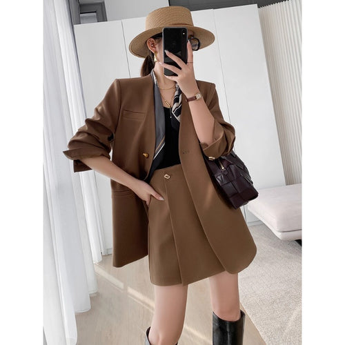 Damen Eleganter Blazer mit Rock Echoarchiv