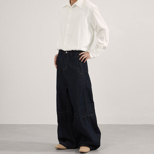 Herren Rohdenim Marlene-Baggy-Jeans mit tiefem Schritt und Kniepaneel-Details Echo Archiv