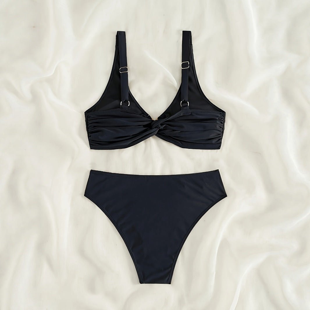 Damen Bikini-Set mit modischem Ringdetail Echo Archiv