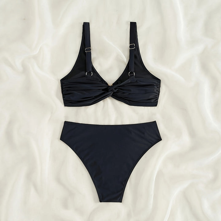 Damen Bikini-Set mit modischem Ringdetail Echo Archiv