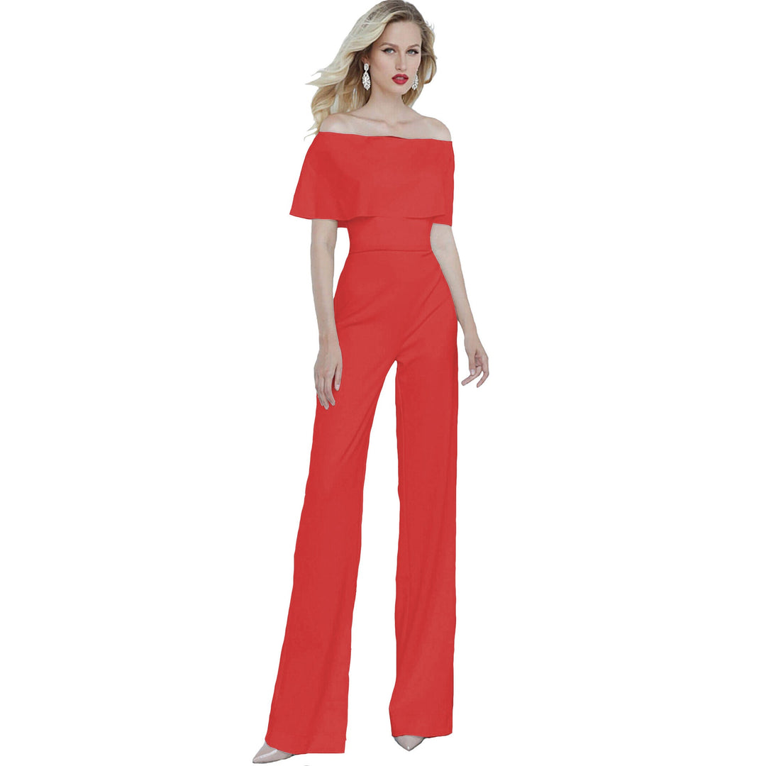 Echoarchiv | Eleganter V-Ausschnitt Jumpsuit