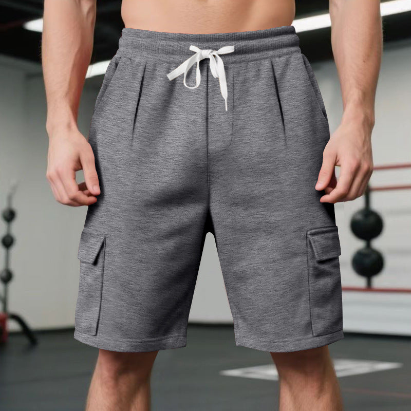Herren Sportliche Cargo-Shorts mit elastischem Bund und praktischen Taschen Echoarchiv