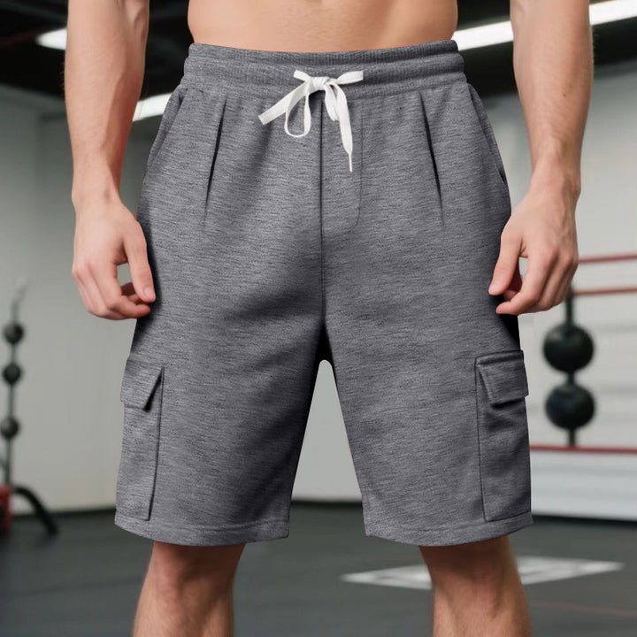 Herren Sportliche Cargo-Shorts mit elastischem Bund und praktischen Taschen Echoarchiv