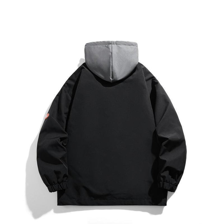 Damen Modische Übergangsjacke mit Kapuze und verstellbaren Bündchen Echo Archiv