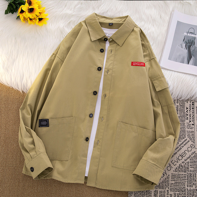 Herren lässige Utility-Jacke mit praktischen Taschen und modernem Schnitt Echoarchiv
