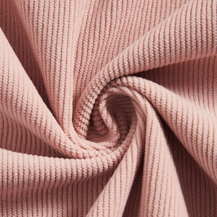 Damen weit geschnittenes Sweatshirt mit geripptem Material und Ballonärmeln – Avérine