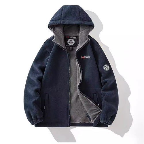 Damen Kapuzen-Fleecejacke mit Teddyfutter und durchgehendem Reißverschluss Echo Archiv