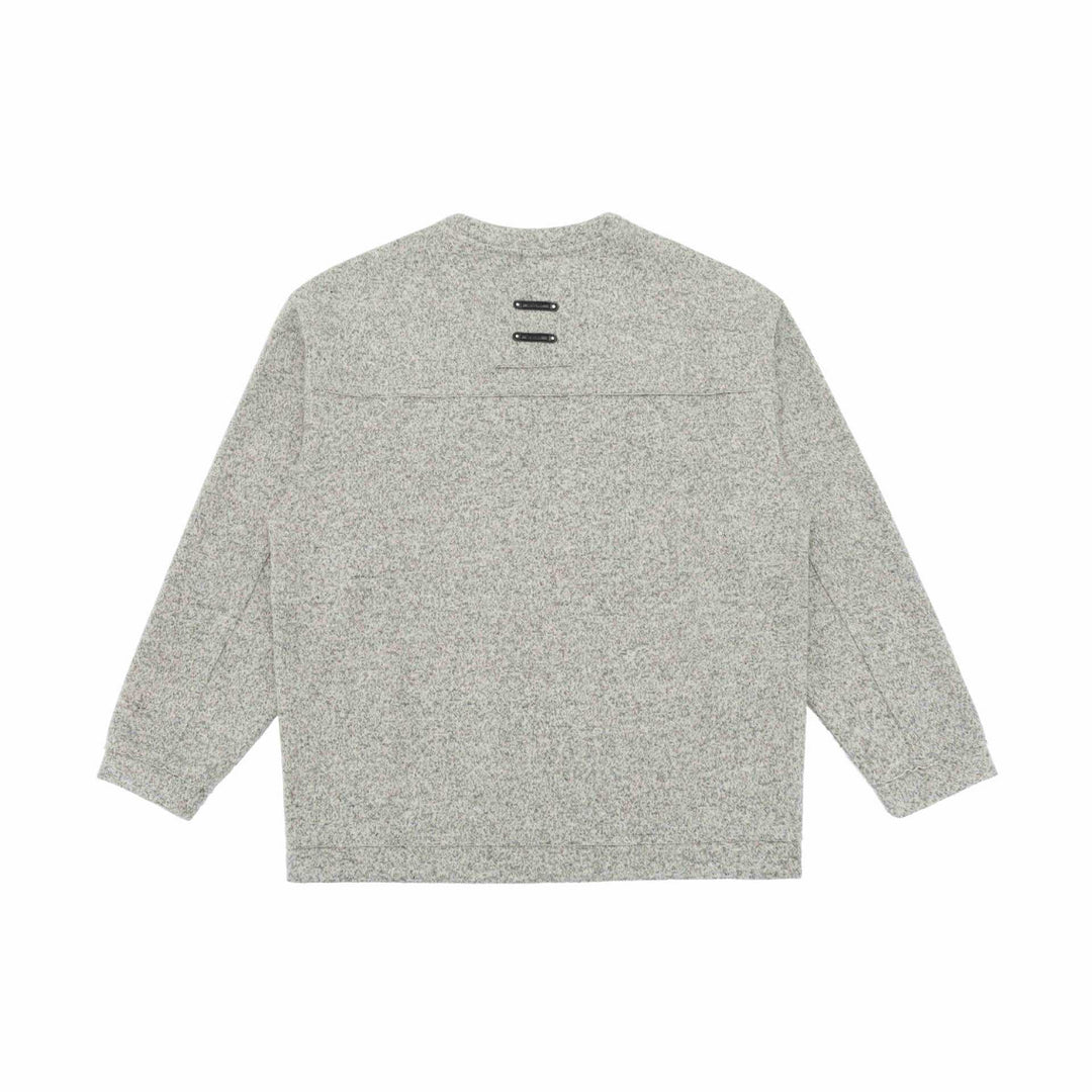 Unisex Feinstruktur-Sweatshirt mit Rundhalsausschnitt und Oversize‑Silhouette Echoarchiv