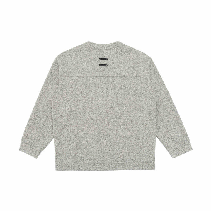 Unisex Feinstruktur-Sweatshirt mit Rundhalsausschnitt und Oversize‑Silhouette Echoarchiv