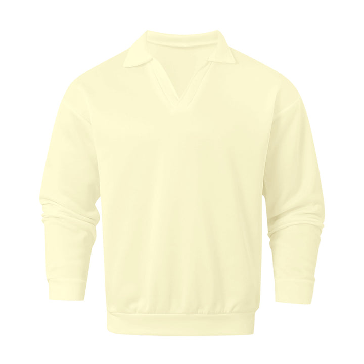 Herren Pullover mit V-Ausschnitt und Langarm Echoarchiv