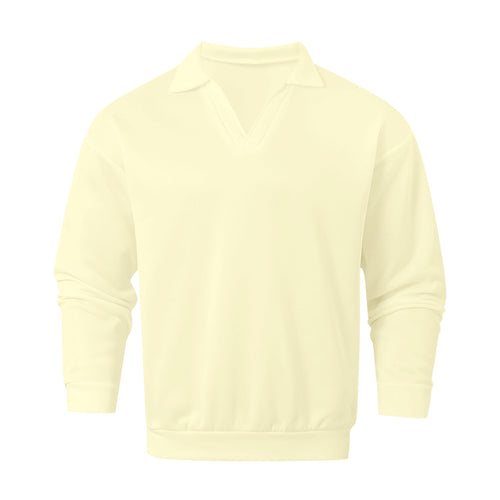 Herren Pullover mit V-Ausschnitt und Langarm Echoarchiv